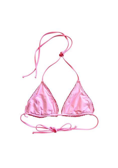 Costume donna Leah MC2 Saint Barth 00337H Rosa crochet spalline sottili coppe rimovibili MC2 SAINT BARTH | Costume | LEAH00337H21